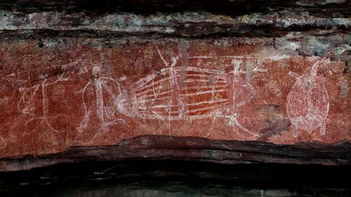 Aboriginal Rock Art in Kakadu National Park Darwin