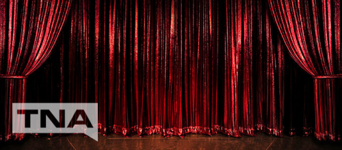 Theatre curtains closed